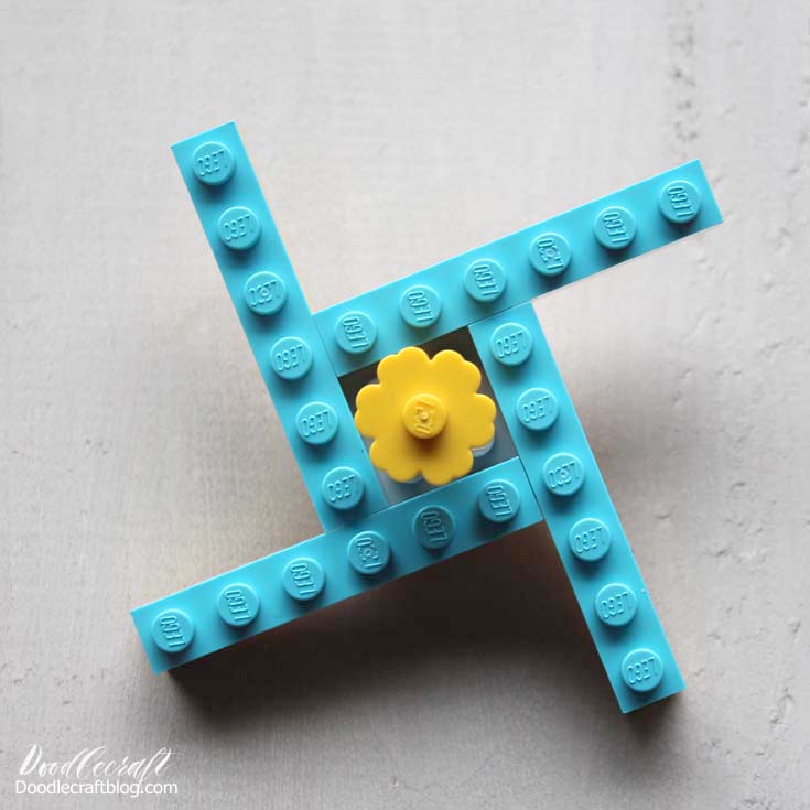 Easy LEGO Fidget Spinner Toy Instructions!